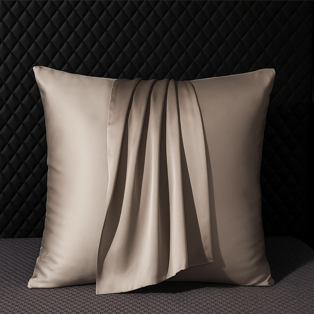 Taie d'Oreiller en Soie de Mûrier Naturelle (22 Momme)