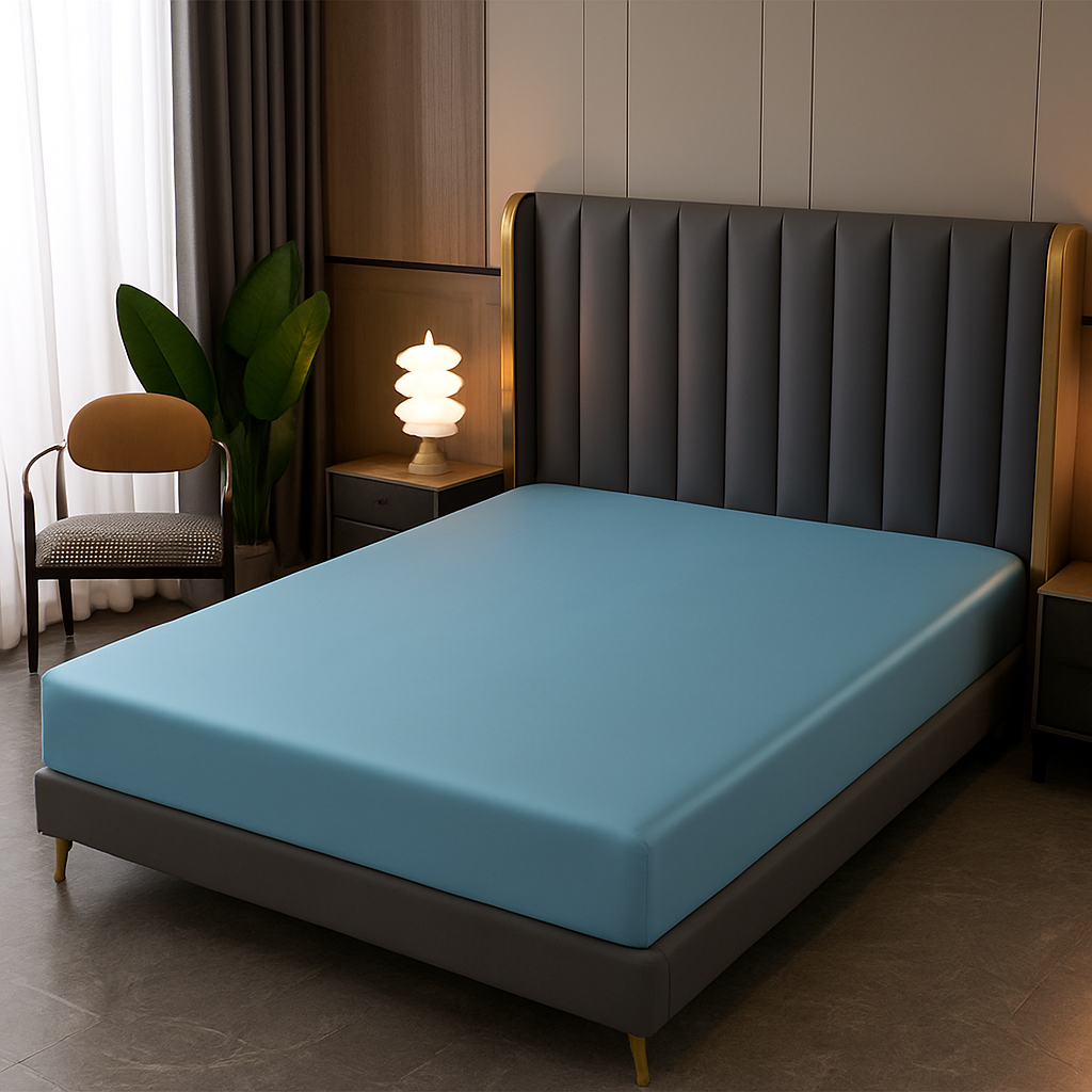 Drap-housse 100% Soie de Mûrier Naturelle