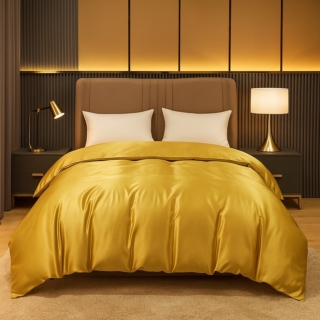 Housse de Couette Soie de Mûrier Naturelle – 19 Momme