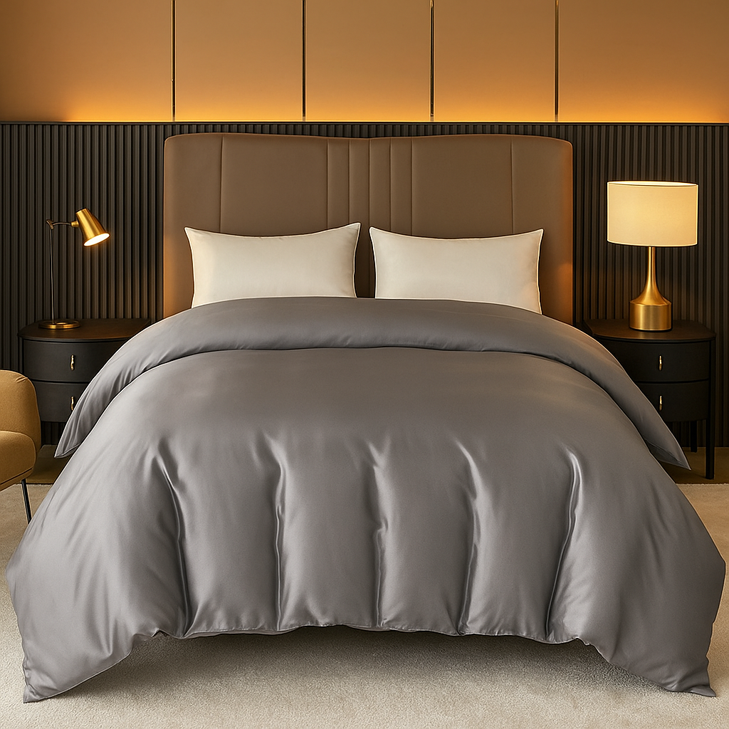 Housse de Couette Soie de Mûrier Naturelle – 19 Momme