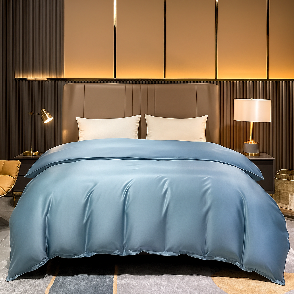 Housse de Couette Soie de Mûrier Naturelle – 19 Momme