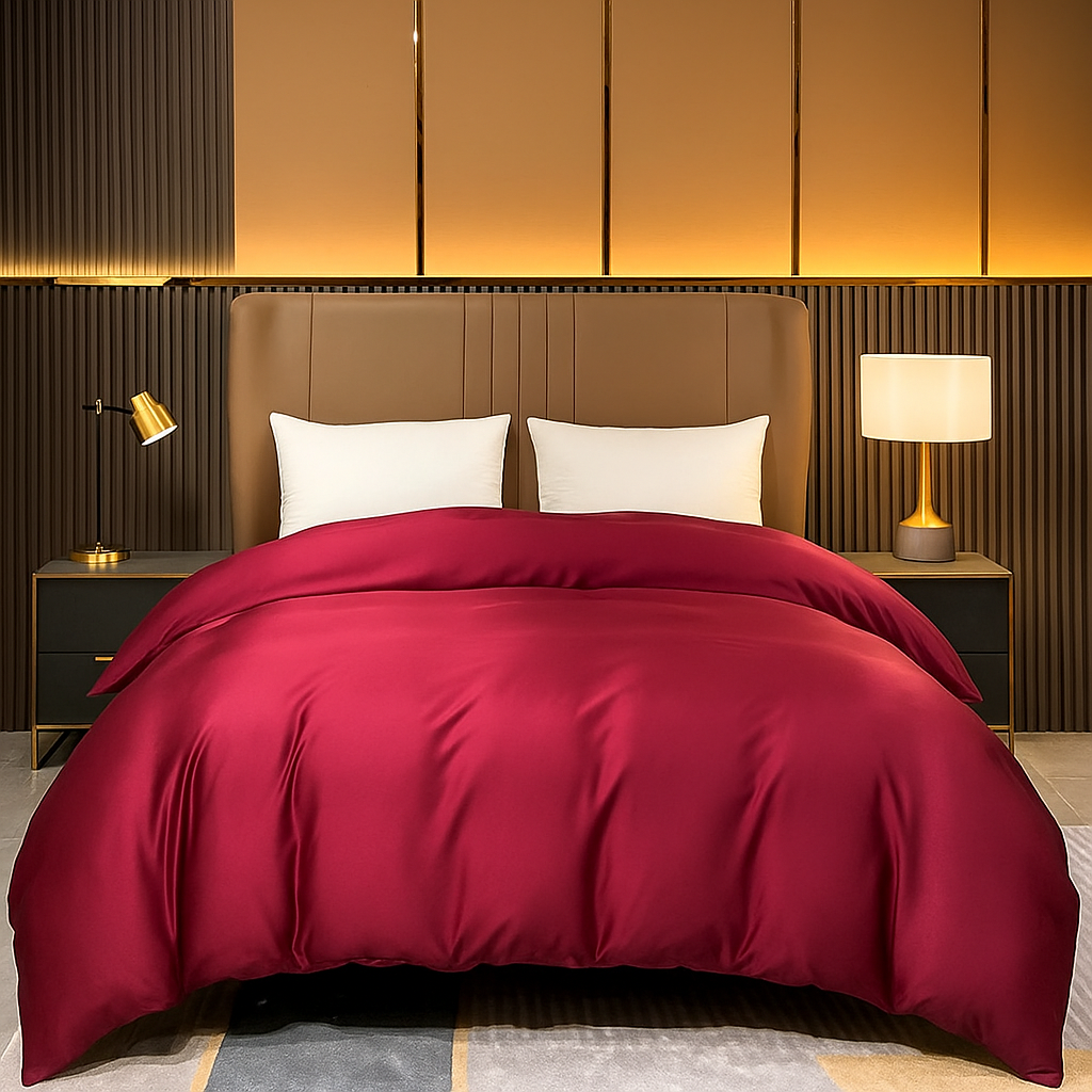 Housse de Couette Soie de Mûrier Naturelle – 19 Momme