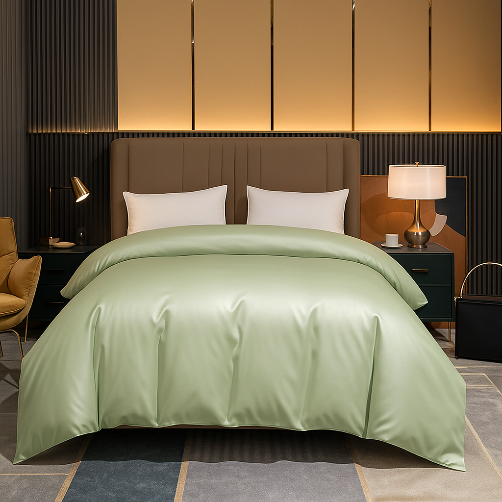 Housse de Couette Soie de Mûrier Naturelle – 19 Momme