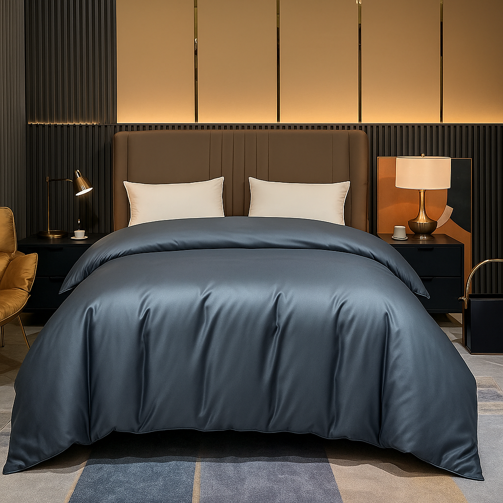 Housse de Couette 100% Soie de Mûrier Naturelle