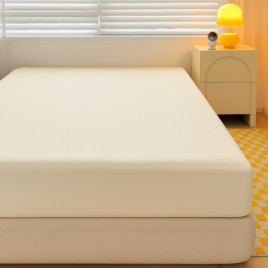 Drap-Housse 100% Coton Lavé