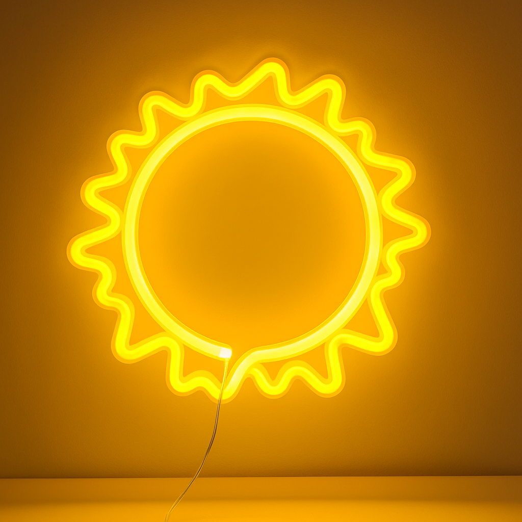 Néon LED Décoratif - Soleil