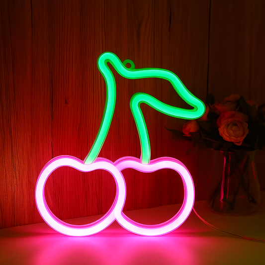 Néon LED Décoratif - Cerises