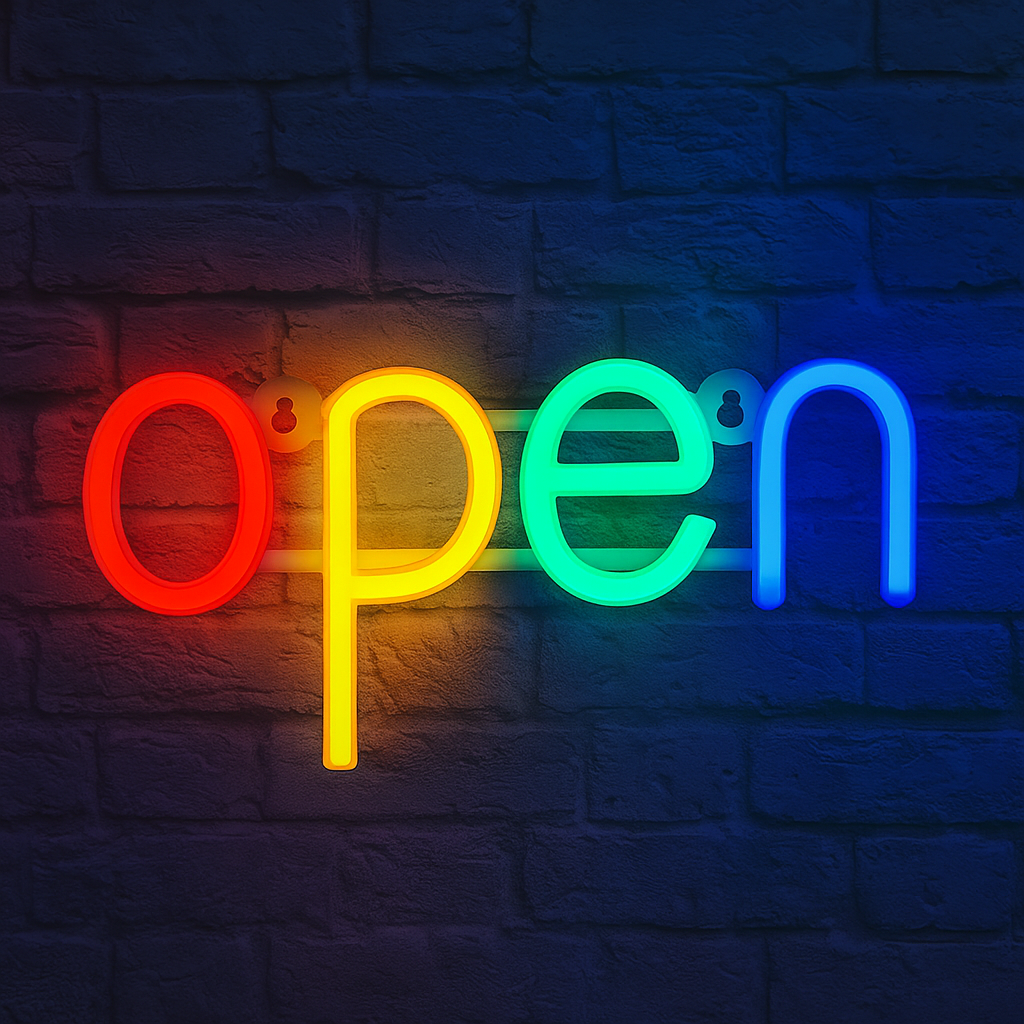 Néon LED Décoratif - Open