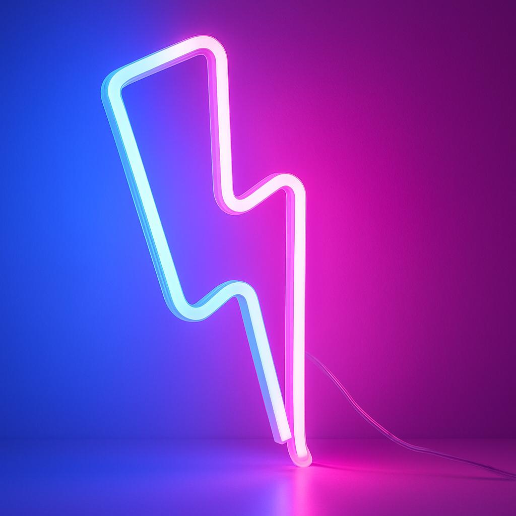 Néon LED Décoratif - Eclair