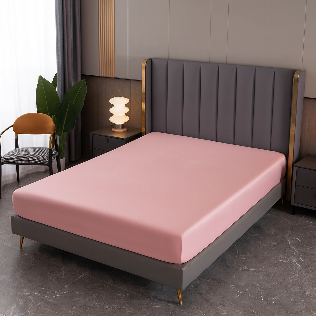 Drap-housse en Soie de Mûrier Naturelle (22 Momme)