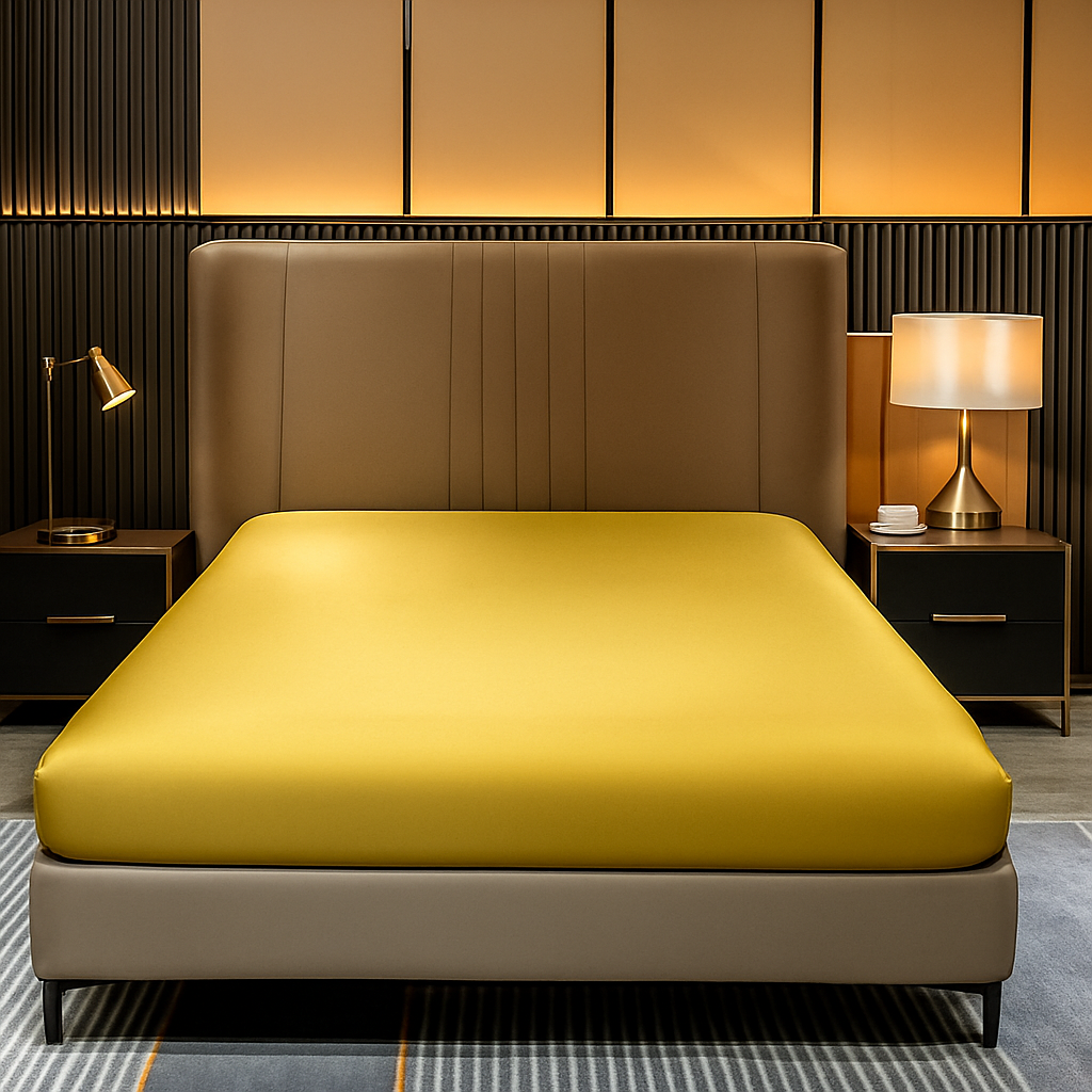 Drap-housse 100% Soie de Mûrier Naturelle