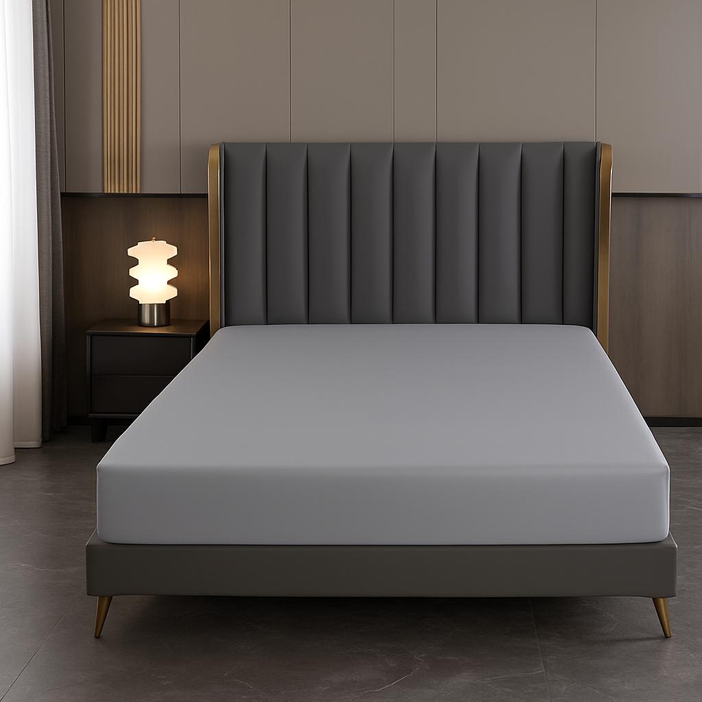 Drap-housse 100% Soie de Mûrier Naturelle