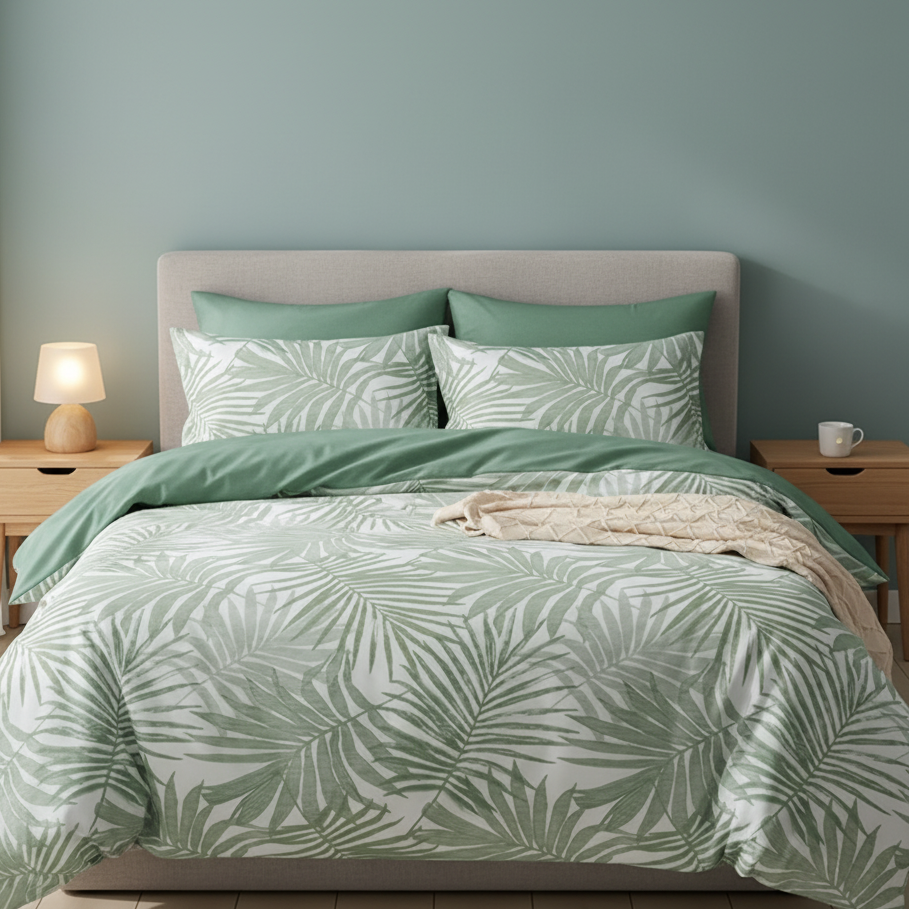 Ensemble de literie – Housse de couette + 2 taies d’oreiller