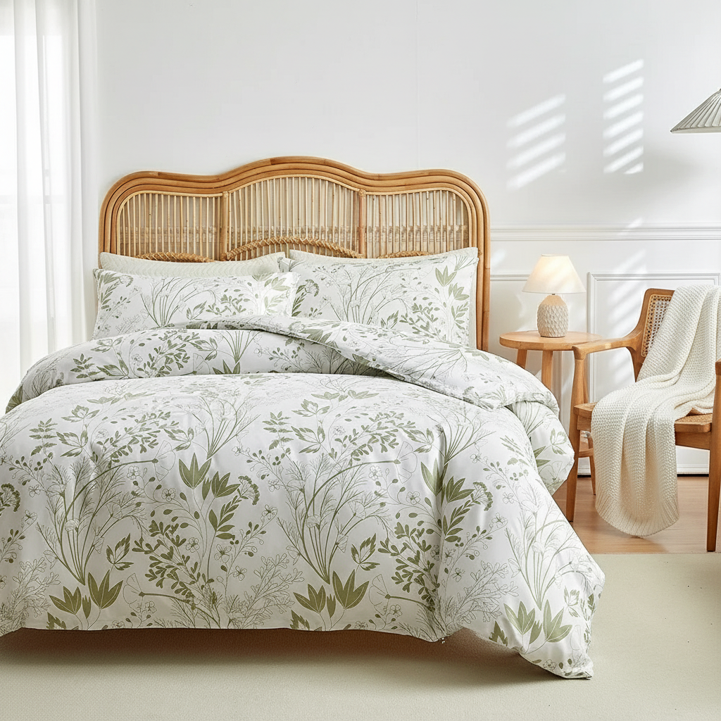 Ensemble de literie – Housse de couette + 2 taies d’oreiller